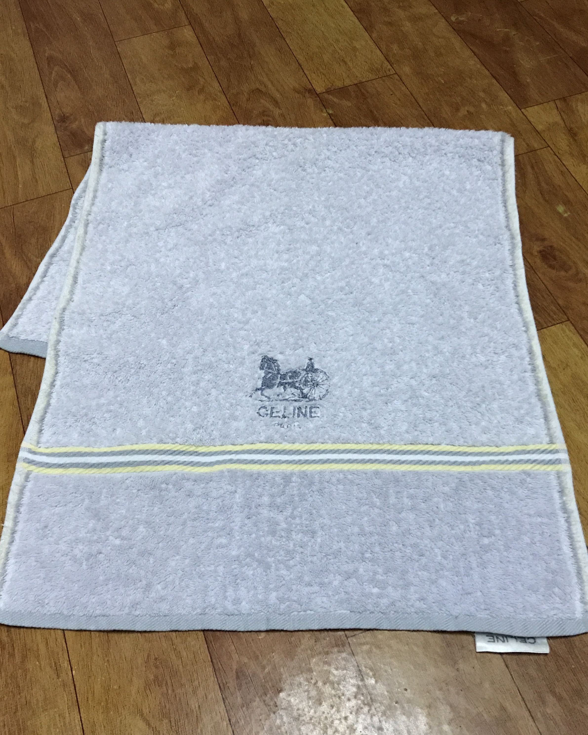 Celine CELINE PARIS HAND/BEACH TOWEL 16x30 Size ONE SIZE - 1 Thumbnail