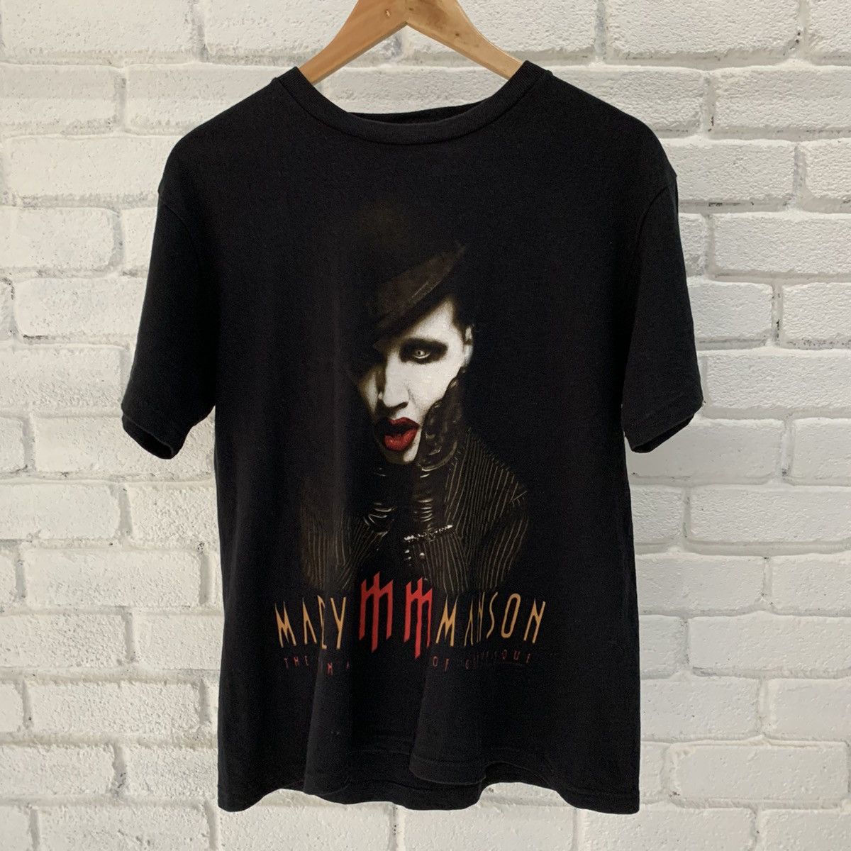 2003 Marilyn Manson The Golden Age Of Grotesque Tour Tee