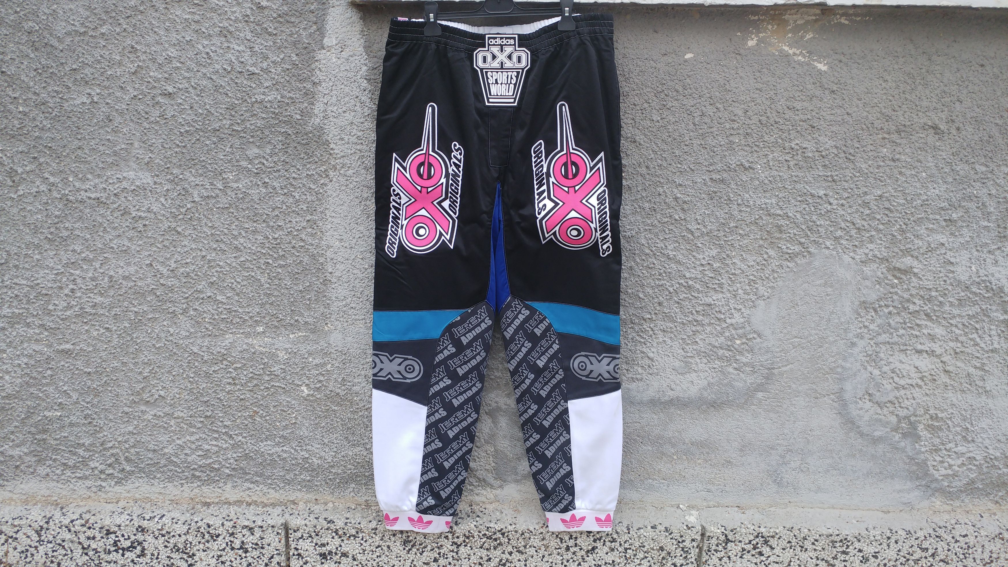 Jeremy Scott Adidas Originals x JS Jeremy Scott P56654 Men s Moto Motor Pants size XL Grailed