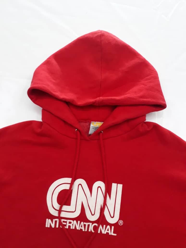 Vintage Vintage 1994 CNN INTERNATIONAL Size US L / EU 52-54 / 3 - 2 Thumbnail