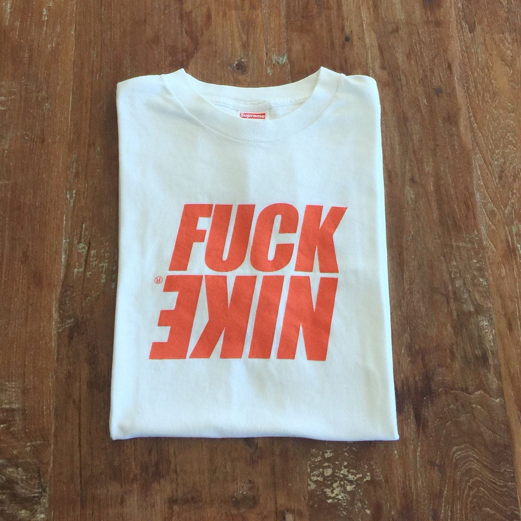 2001 Fuck Nike Sample Tee