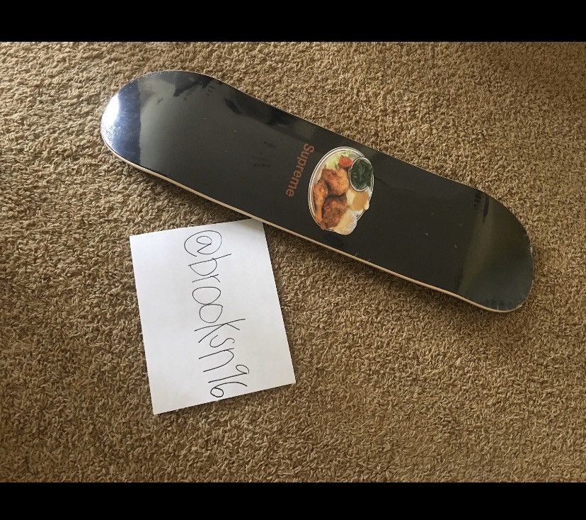 Supreme Chicken Dinner Skateboard | Grailed