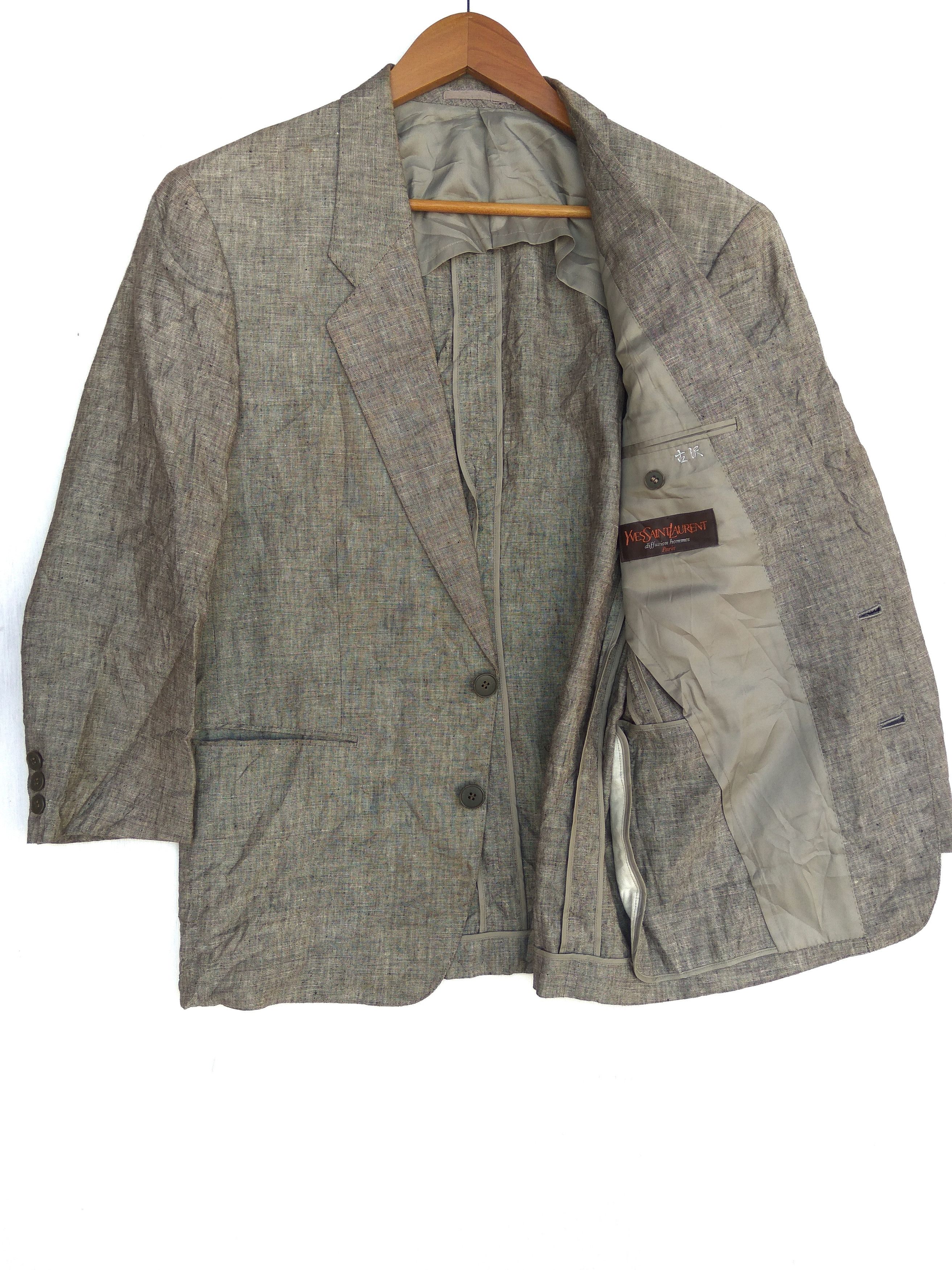 Yves Saint Laurent Vintage Yves Saint Laurent Blazer light jacket Size 38L - 1 Thumbnail