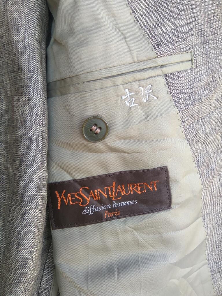 Yves Saint Laurent Vintage Yves Saint Laurent Blazer light jacket Size 38L - 4 Thumbnail