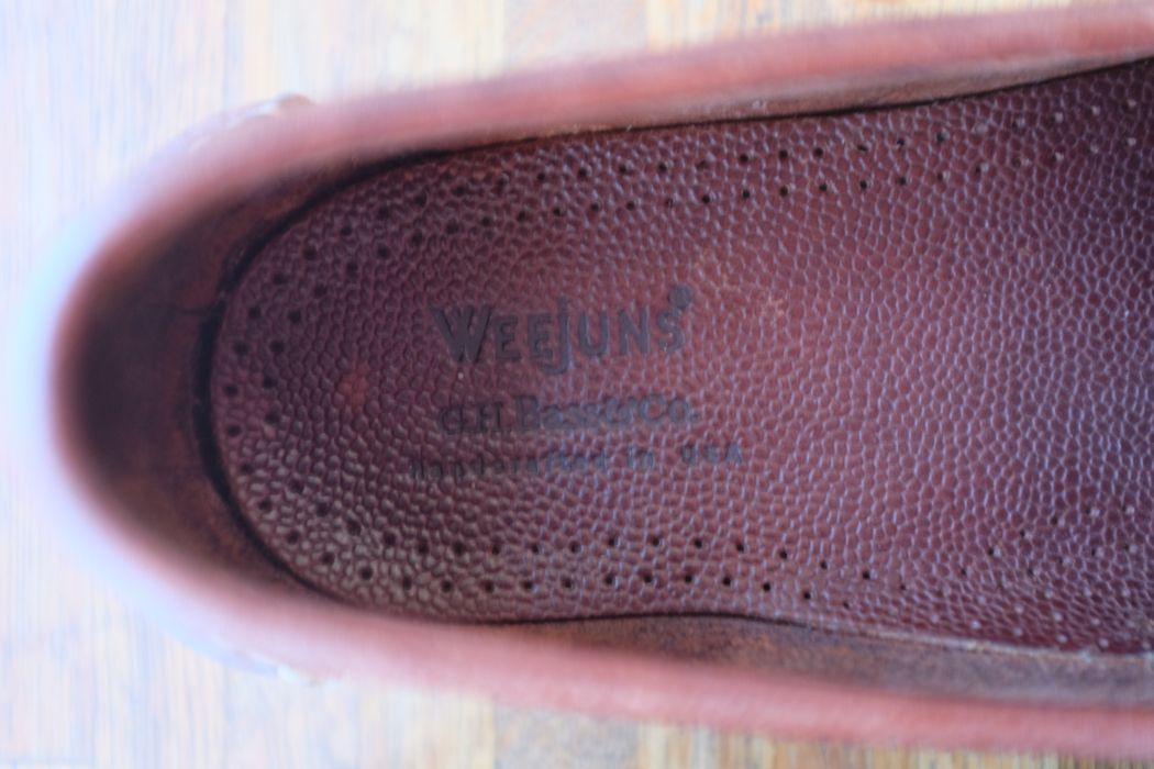 G.H. Bass & Co. Weejuns Made in USA Beefroll Scotch Grain Penny Loafers ...