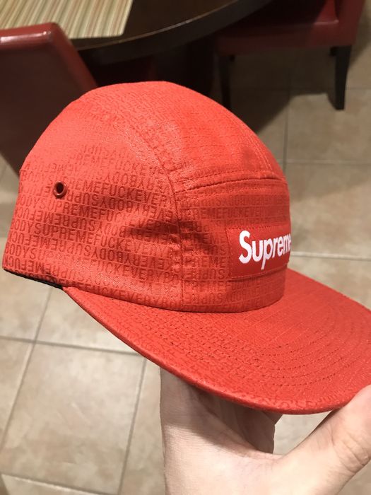 Supreme Supreme Fuck Everybody 5 panel Jacquard | Grailed