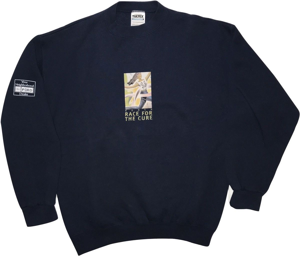 Vintage Vintage Race For Cure Crewneck Size US L / EU 52-54 / 3 - 1 Thumbnail