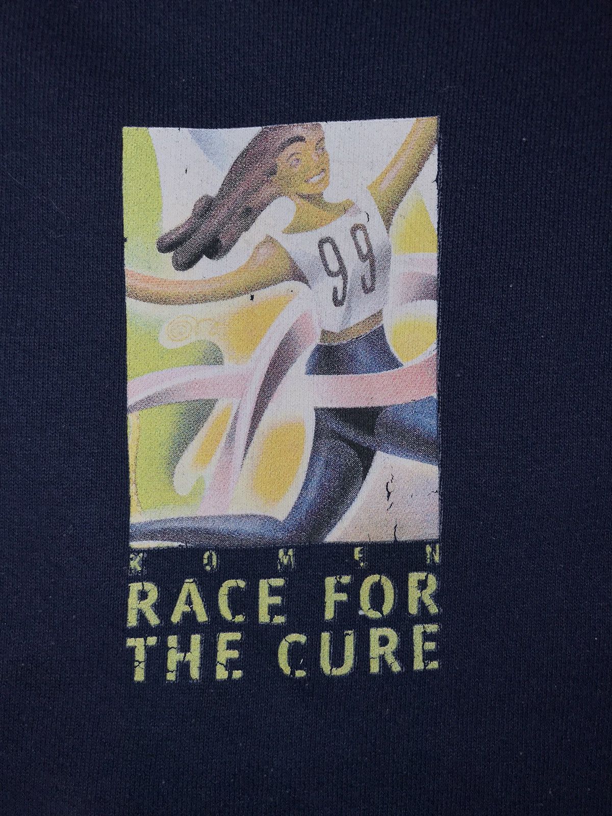 Vintage Vintage Race For Cure Crewneck Size US L / EU 52-54 / 3 - 2 Thumbnail