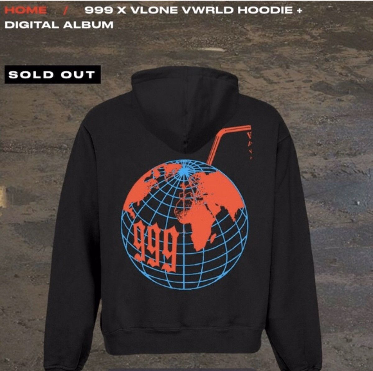 Vlone x 999 hoodie sale