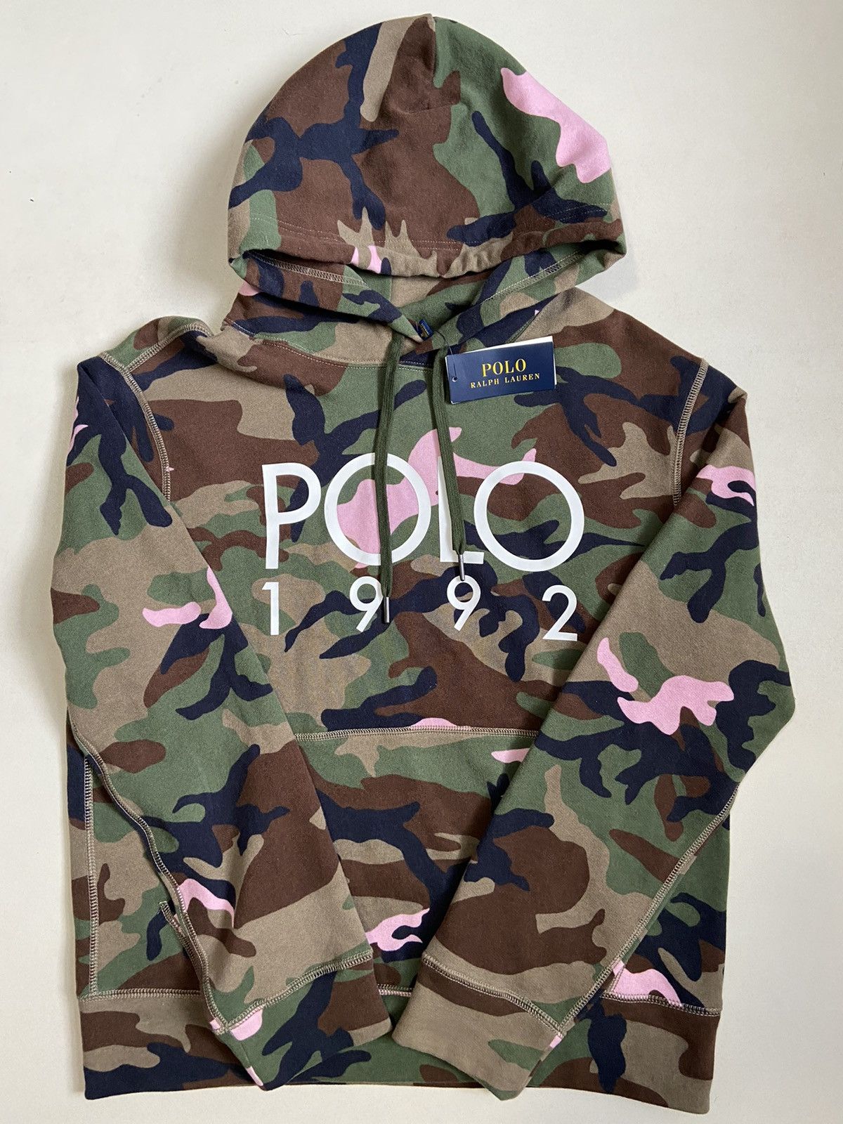 Polo 1992 hoodie pink on sale