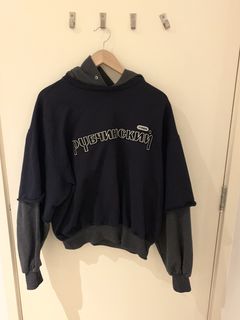 Gosha rubchinskiy outlet double layer hoodie