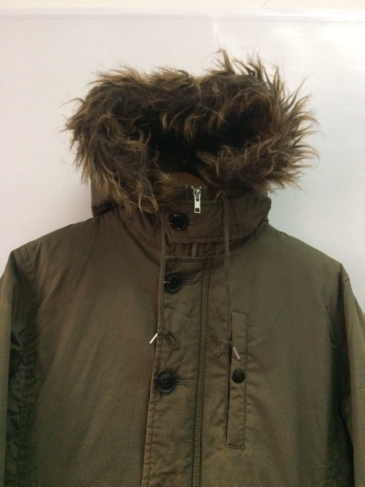 Japanese Brand BACK NUMBER MILITARY FUR HOODIES JACKET Size US M / EU 48-50 / 2 - 2 Thumbnail