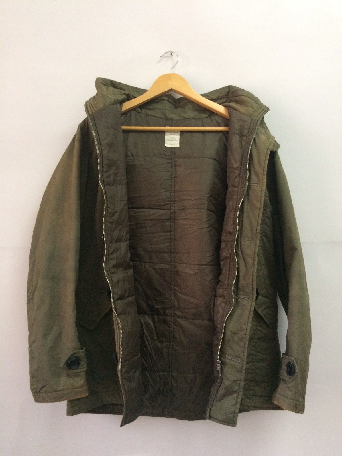 Japanese Brand BACK NUMBER MILITARY FUR HOODIES JACKET Size US M / EU 48-50 / 2 - 7 Thumbnail