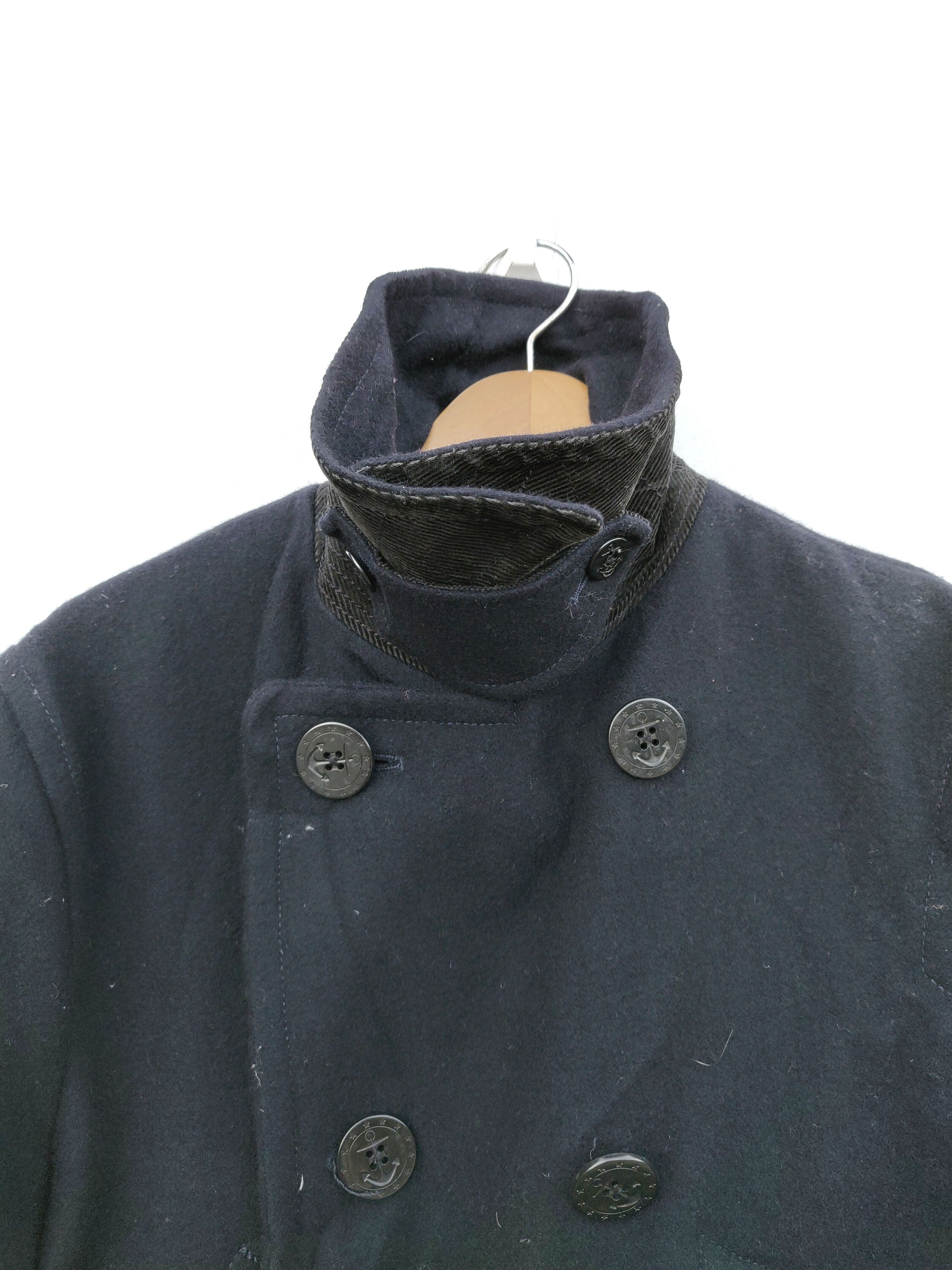 Beams Wool Button Up Jacket