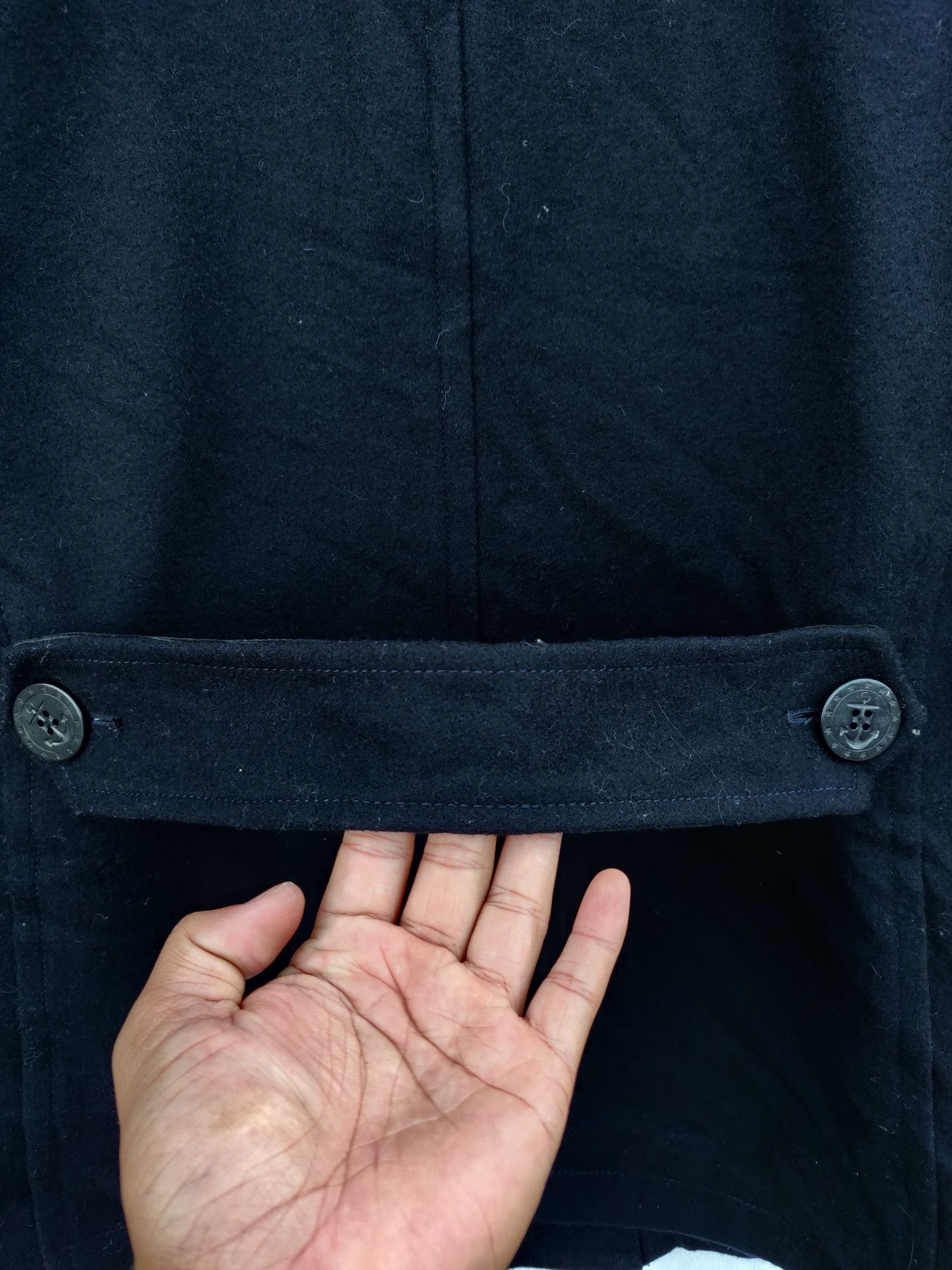 Beams Wool Button Up Jacket