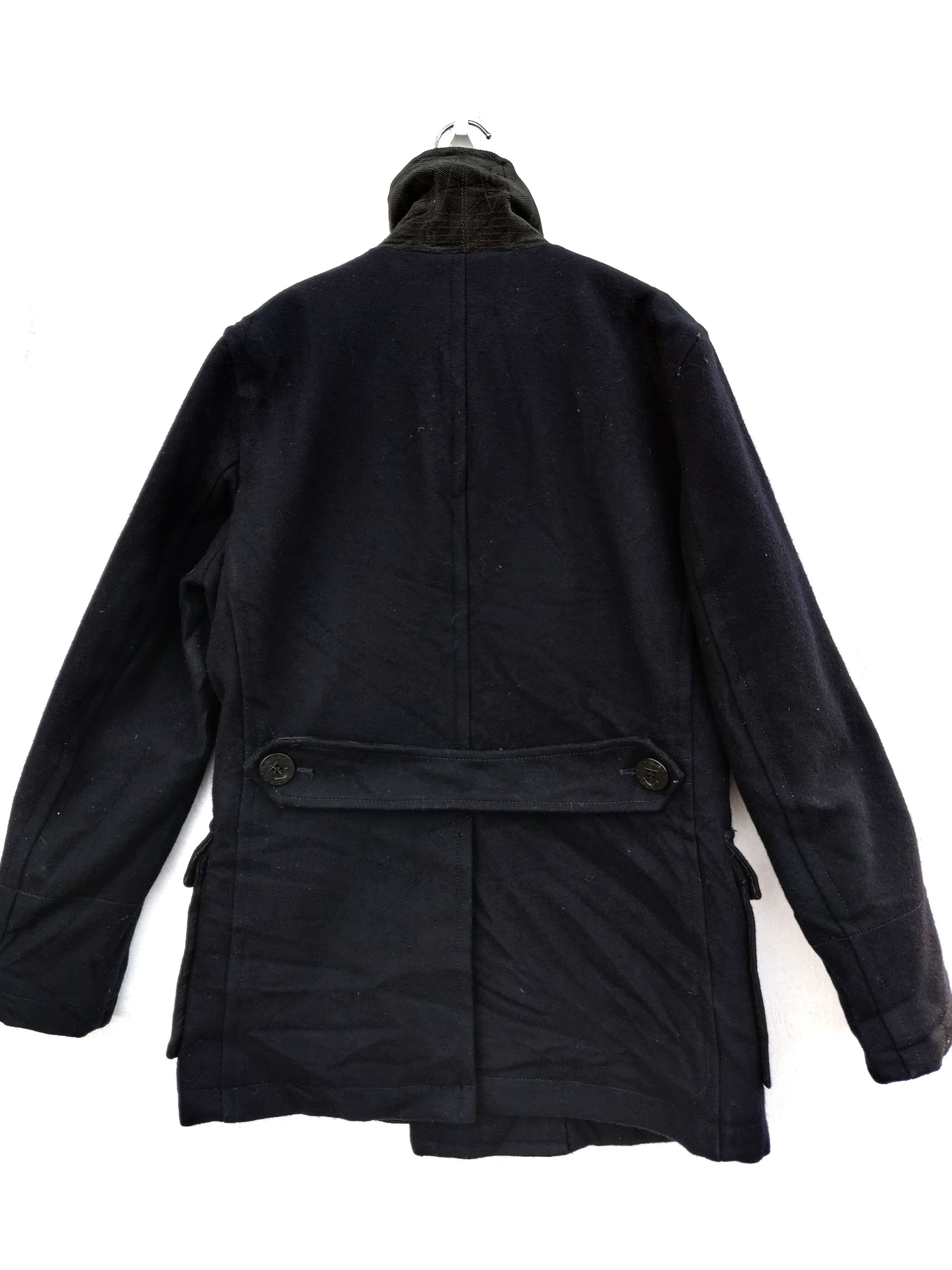 Beams Wool Button Up Jacket