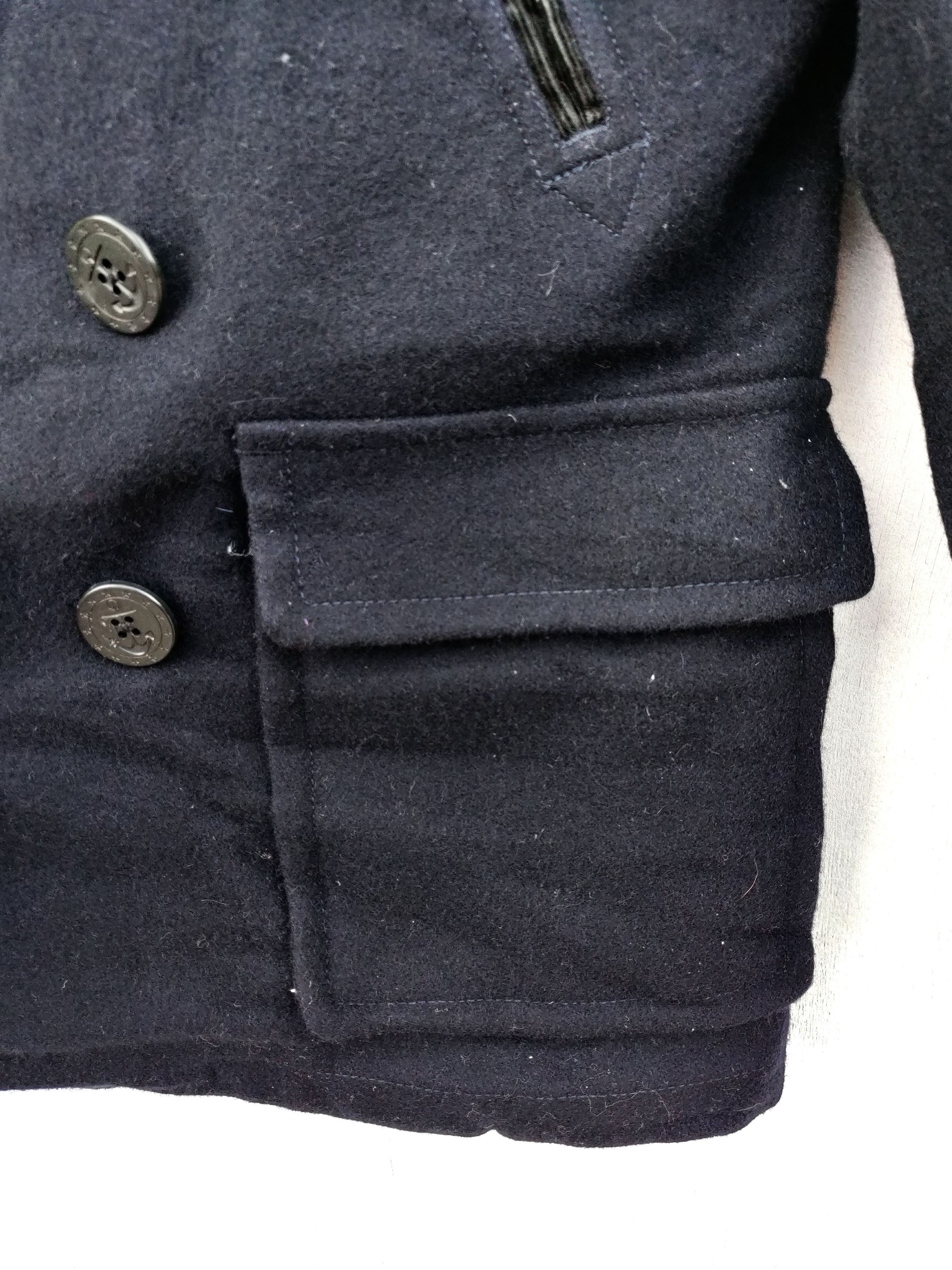 Beams Wool Button Up Jacket