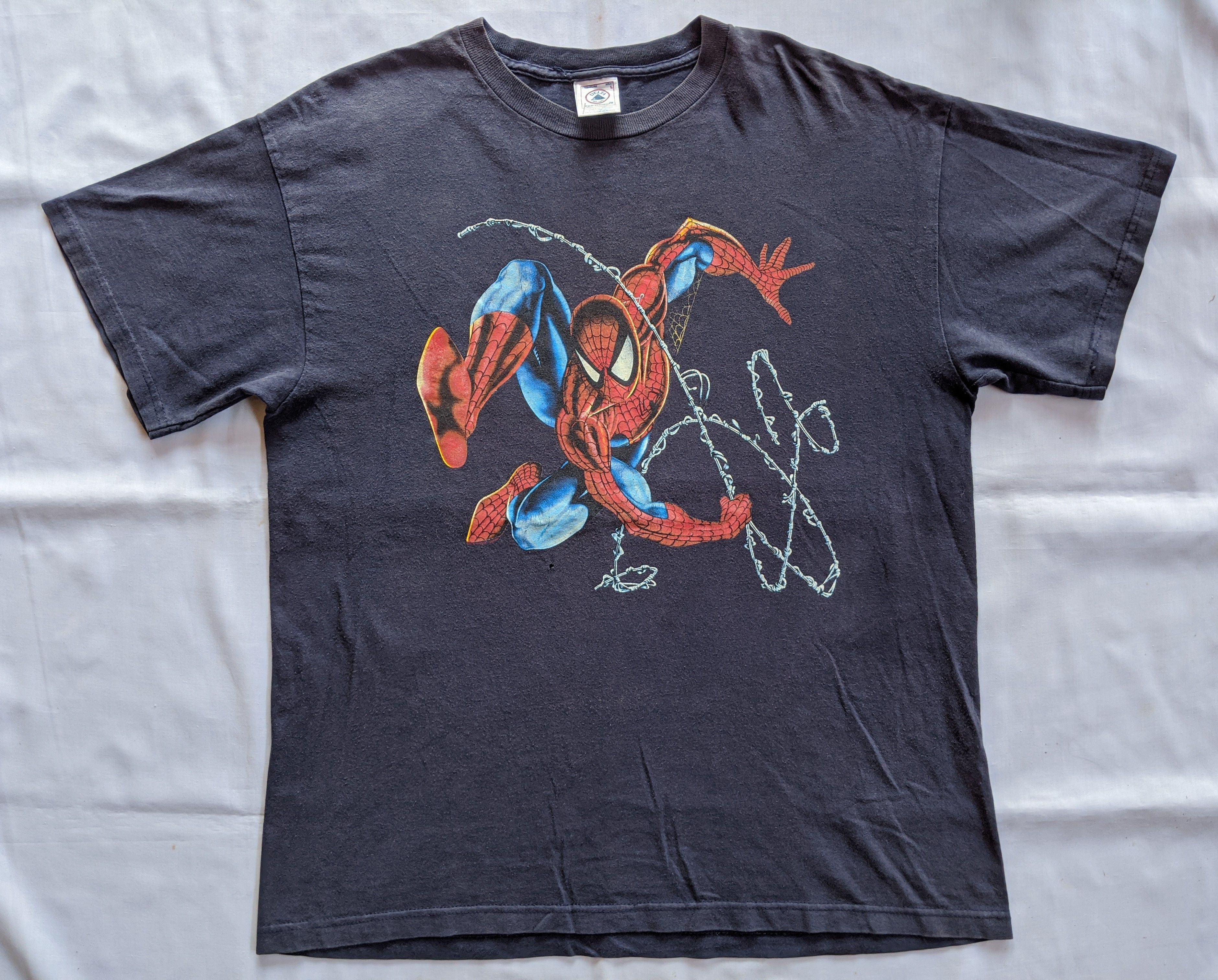 Marvel Comics Vintage 90s marvel comics Spiderman big logo Size US L / EU 52-54 / 3 - 2 Thumbnail