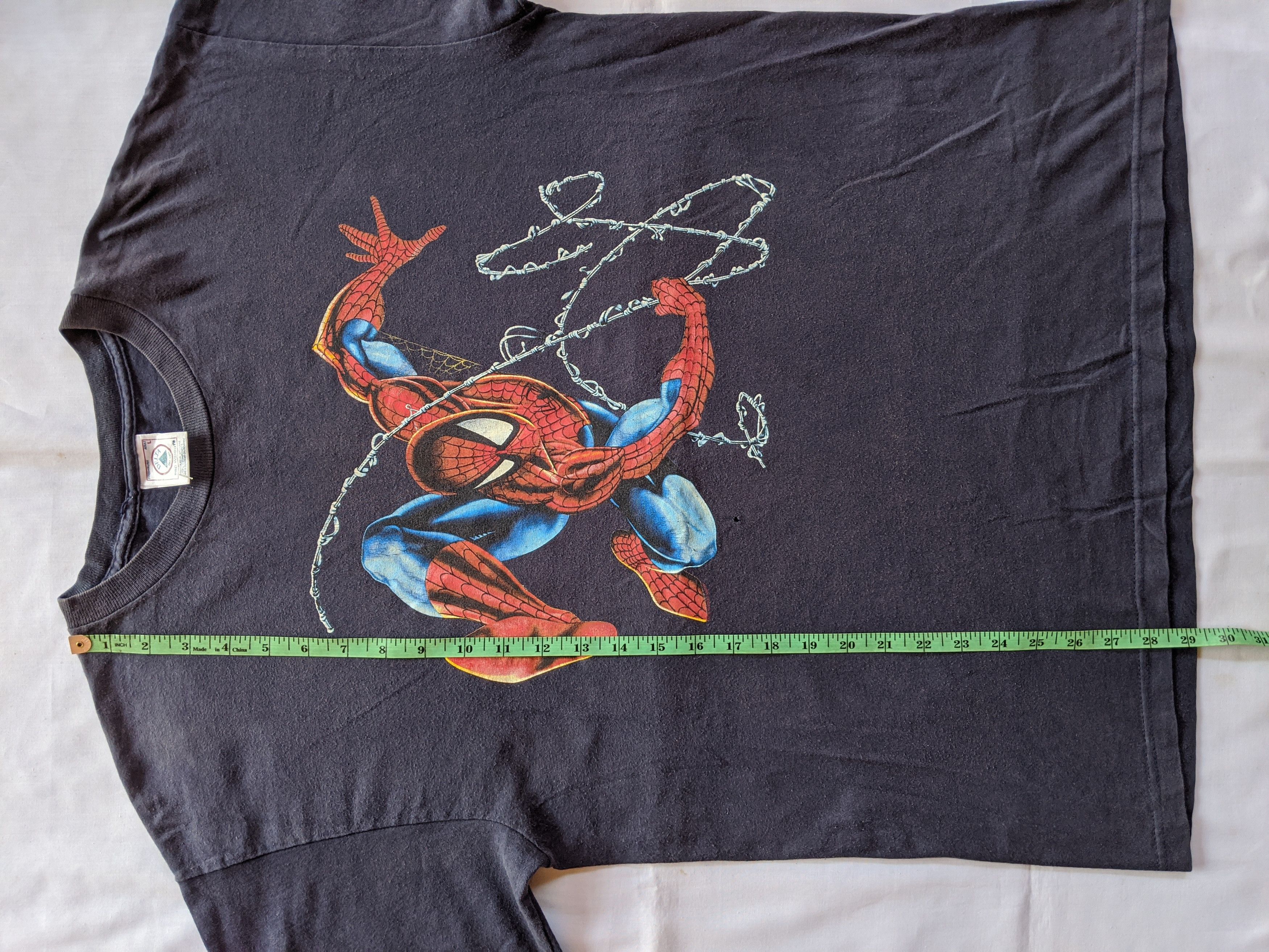 Marvel Comics Vintage 90s marvel comics Spiderman big logo Size US L / EU 52-54 / 3 - 6 Thumbnail