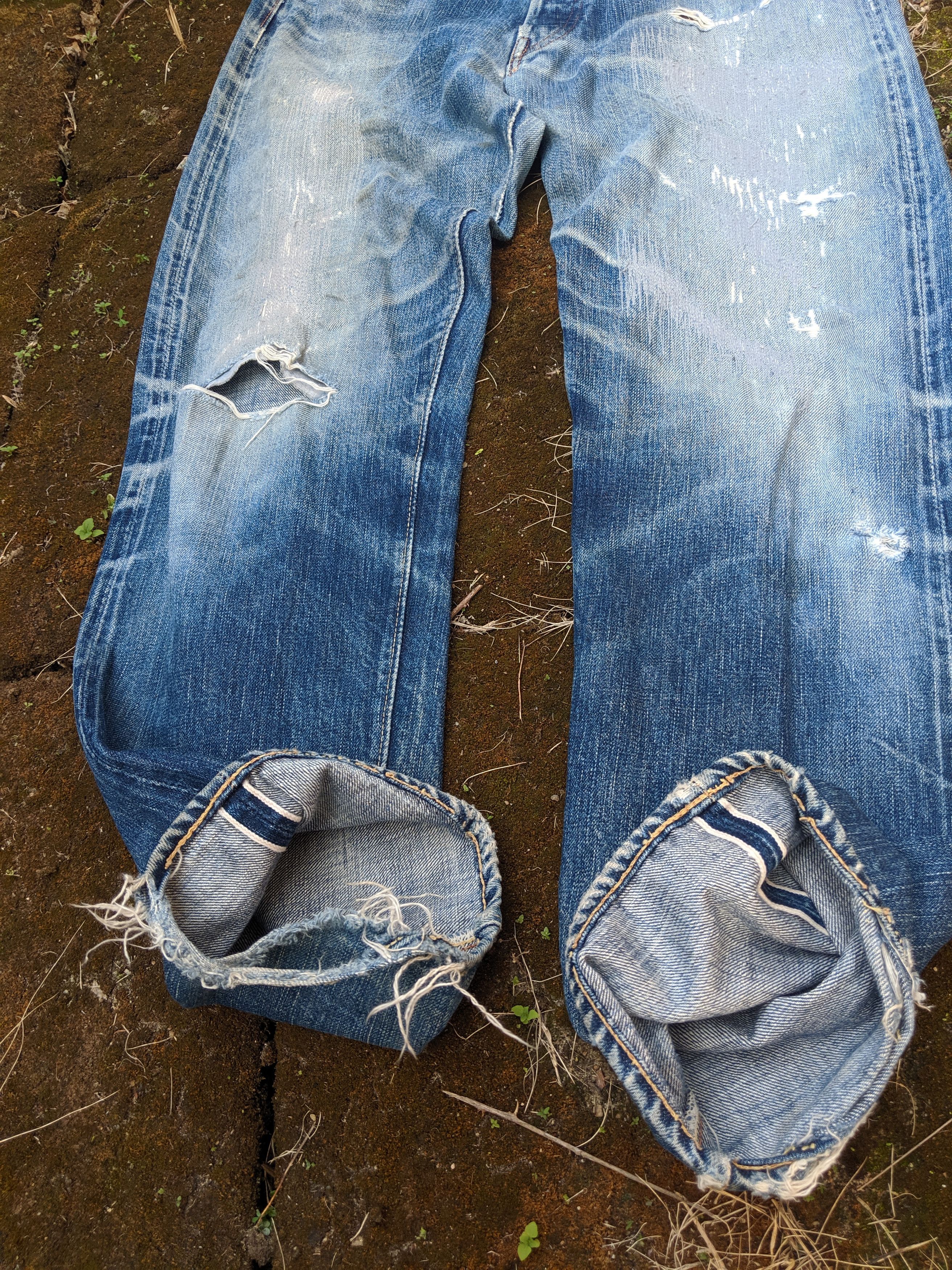 Full Count & Co. Japan denim Full Count & Co Distressed Selvedge denim Size US 32 / EU 48 - 6 Thumbnail