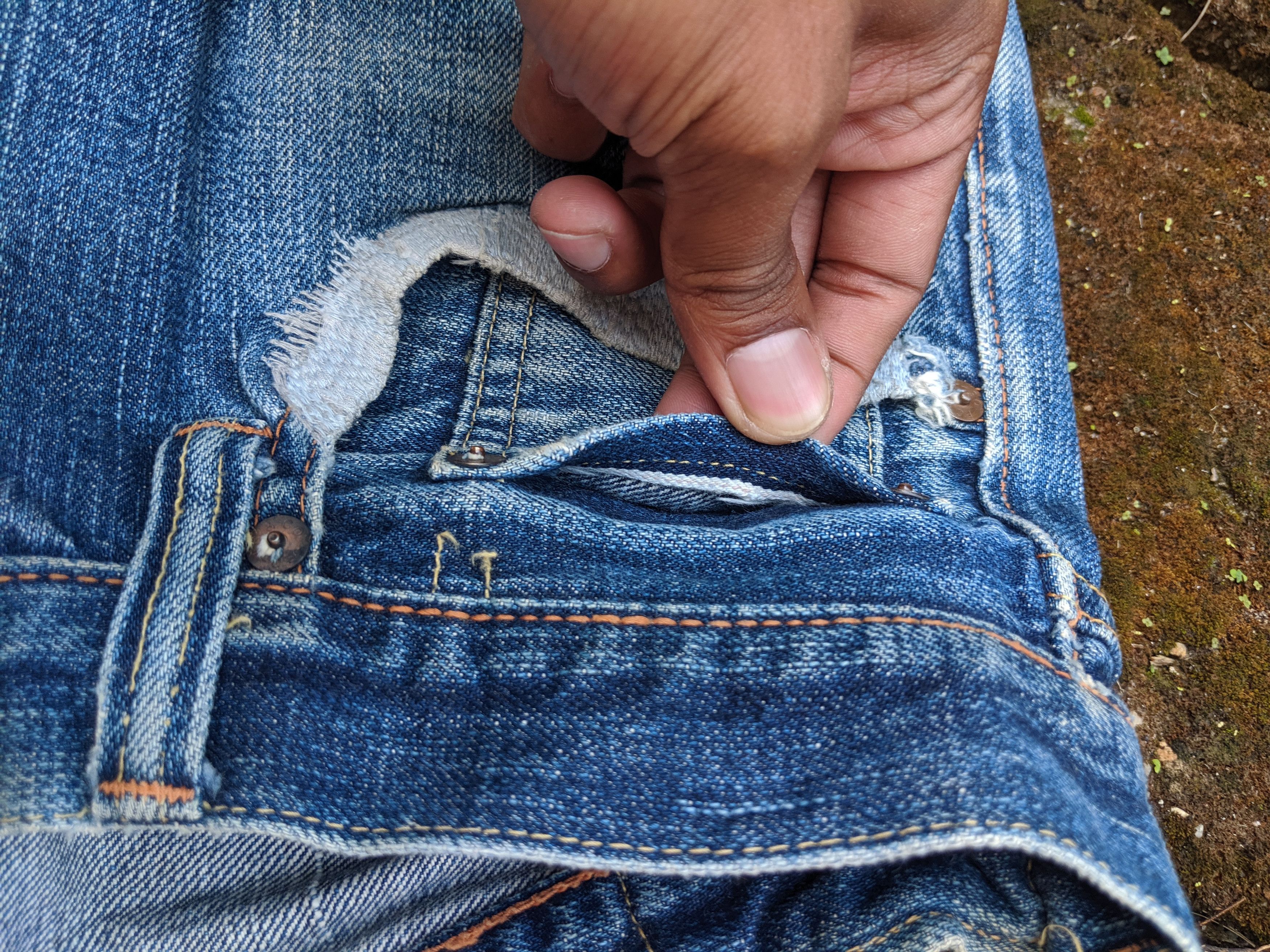 Full Count & Co. Japan denim Full Count & Co Distressed Selvedge denim Size US 32 / EU 48 - 3 Thumbnail