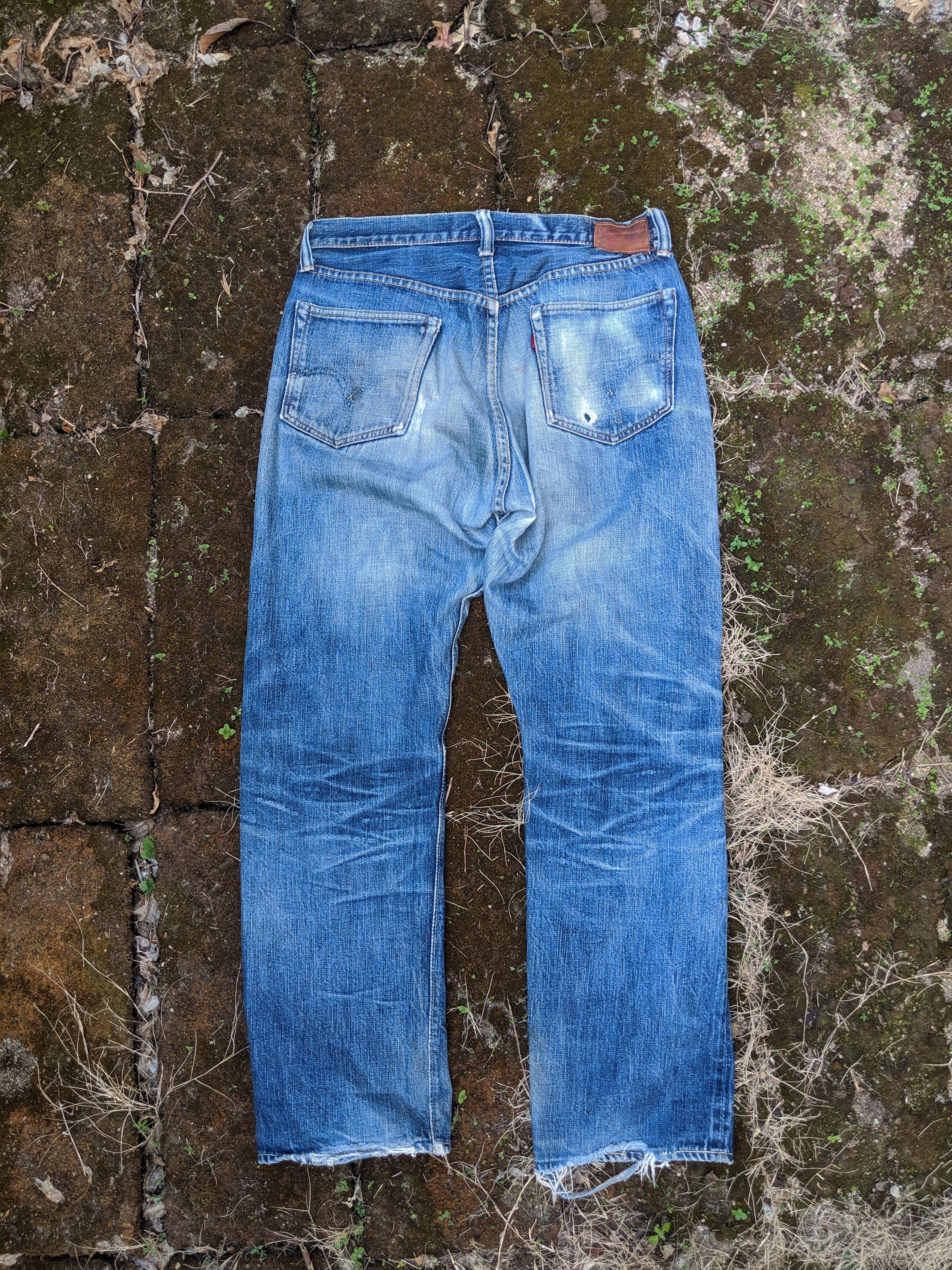 Full Count & Co. Japan denim Full Count & Co Distressed Selvedge denim Size US 32 / EU 48 - 2 Thumbnail