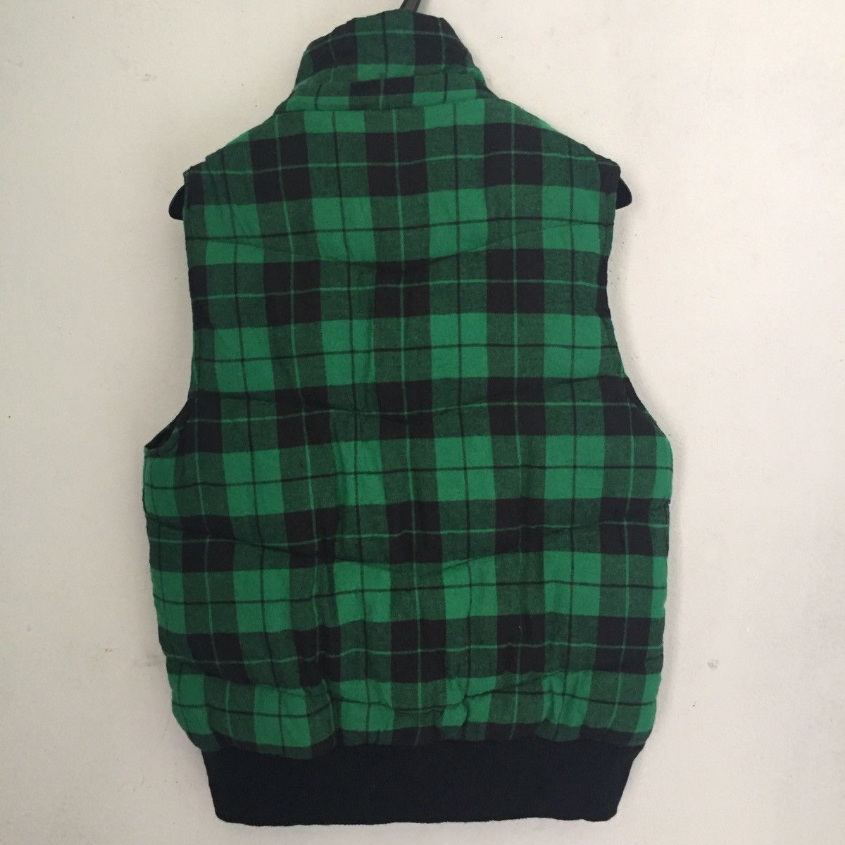 Japanese Brand Checkered Modified Puffer Sleeveless Jacket Vest Size US L / EU 52-54 / 3 - 6 Thumbnail