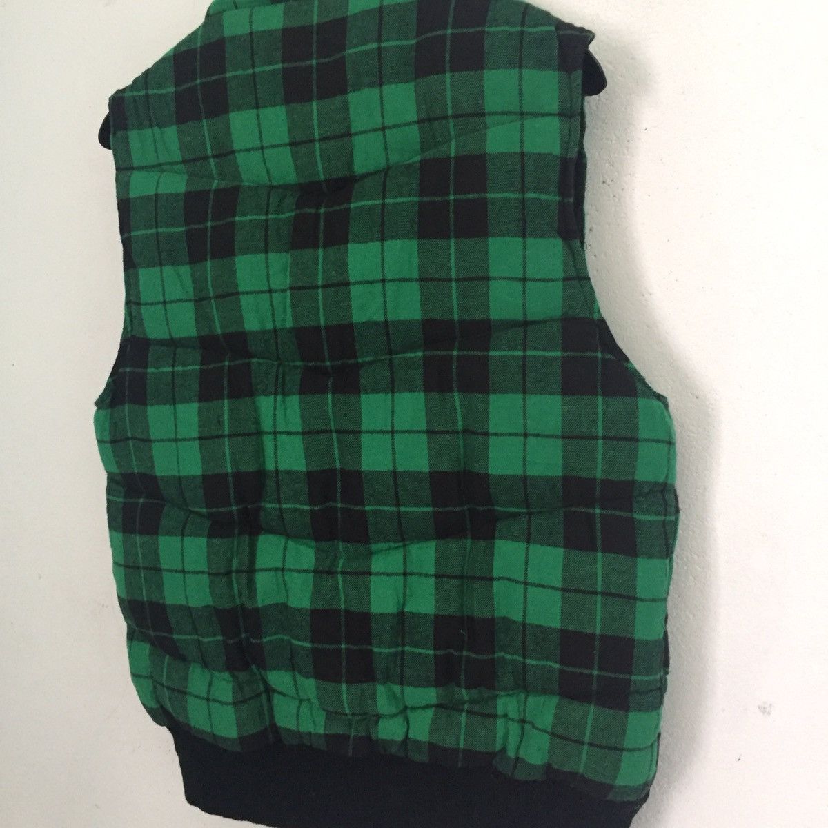 Japanese Brand Checkered Modified Puffer Sleeveless Jacket Vest Size US L / EU 52-54 / 3 - 8 Thumbnail