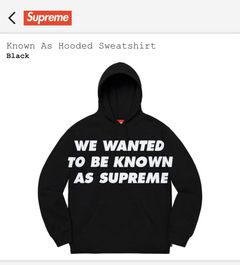 Supreme Known As Hoodie | Grailed