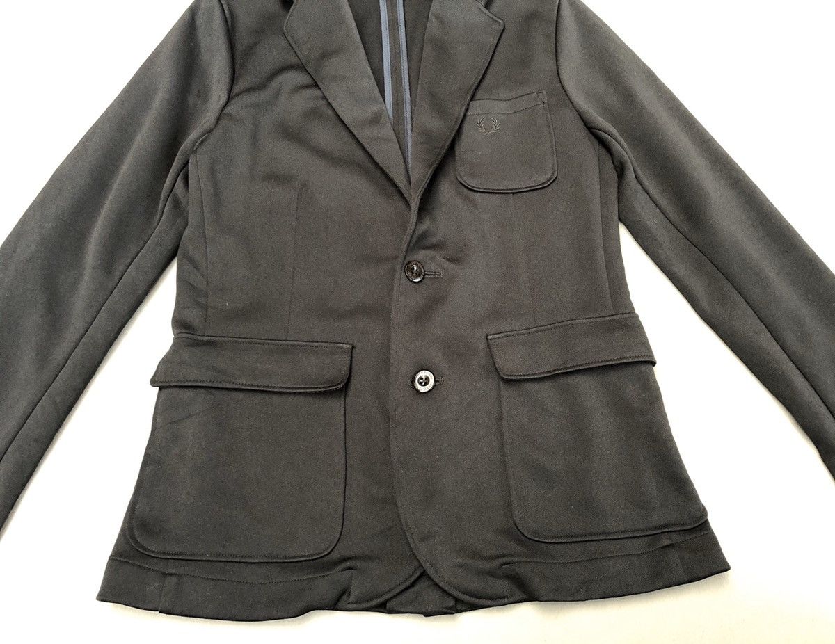 Fred Perry Fred Perry Men Jersey Tailored Plan Blazer Jacket Size 38S - 6 Thumbnail