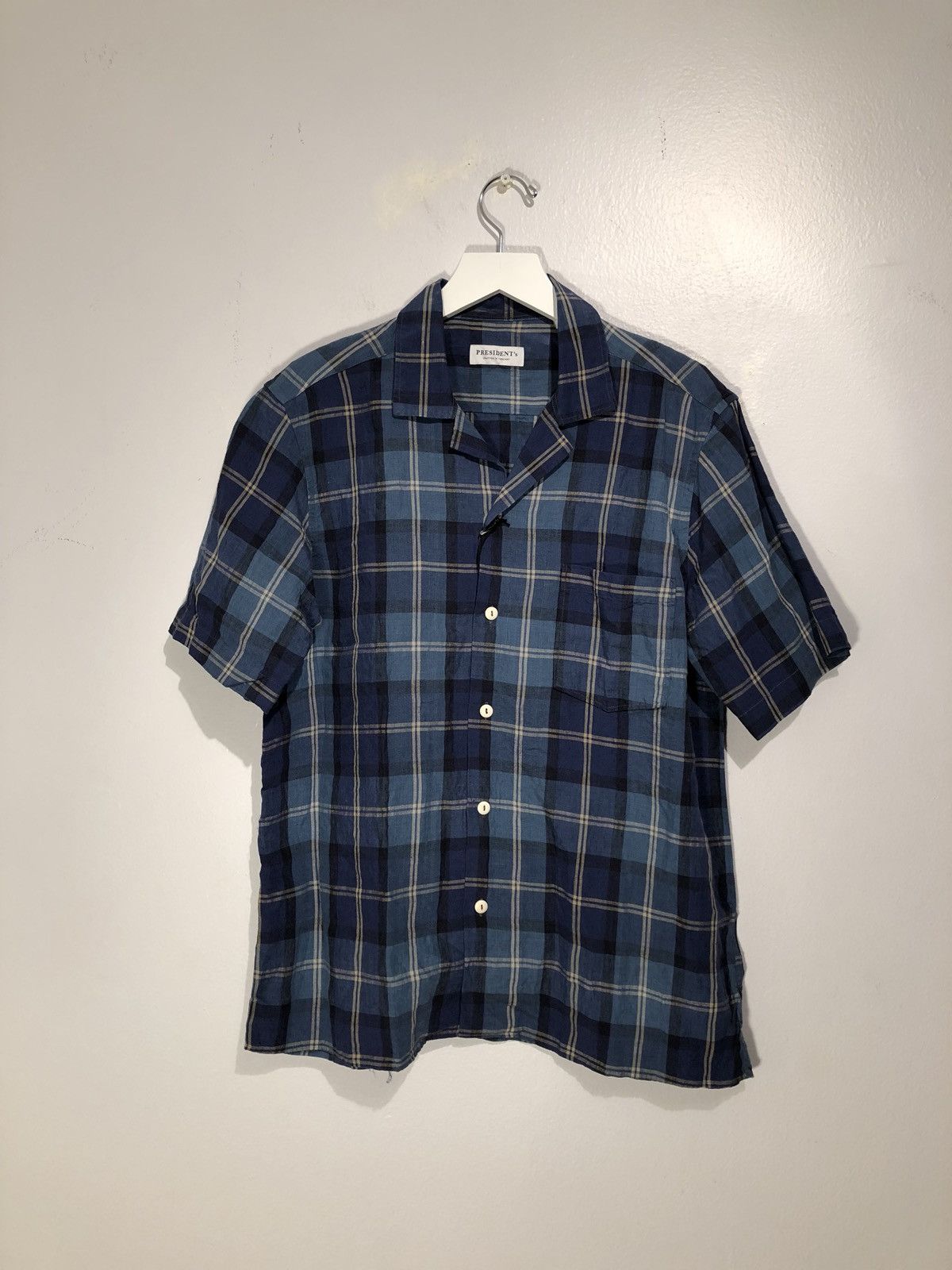 President's Rangi Solbiati Check Shirt Size US L / EU 52-54 / 3 - 1 Thumbnail