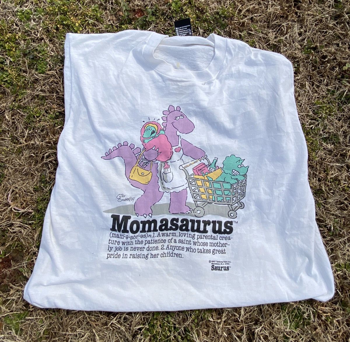 Vintage Vintage Momasaurus Dinosaur Shirt | Grailed