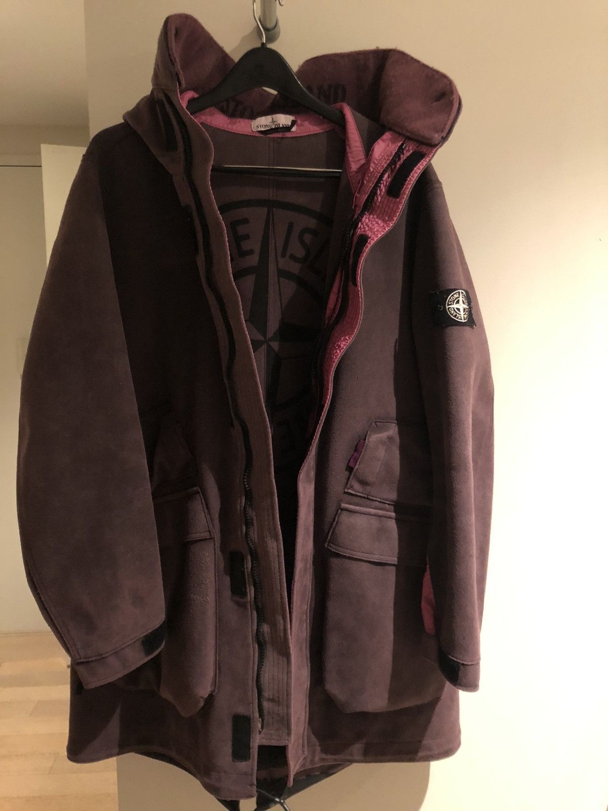 Stone Island Man Made Suede Stone Island 