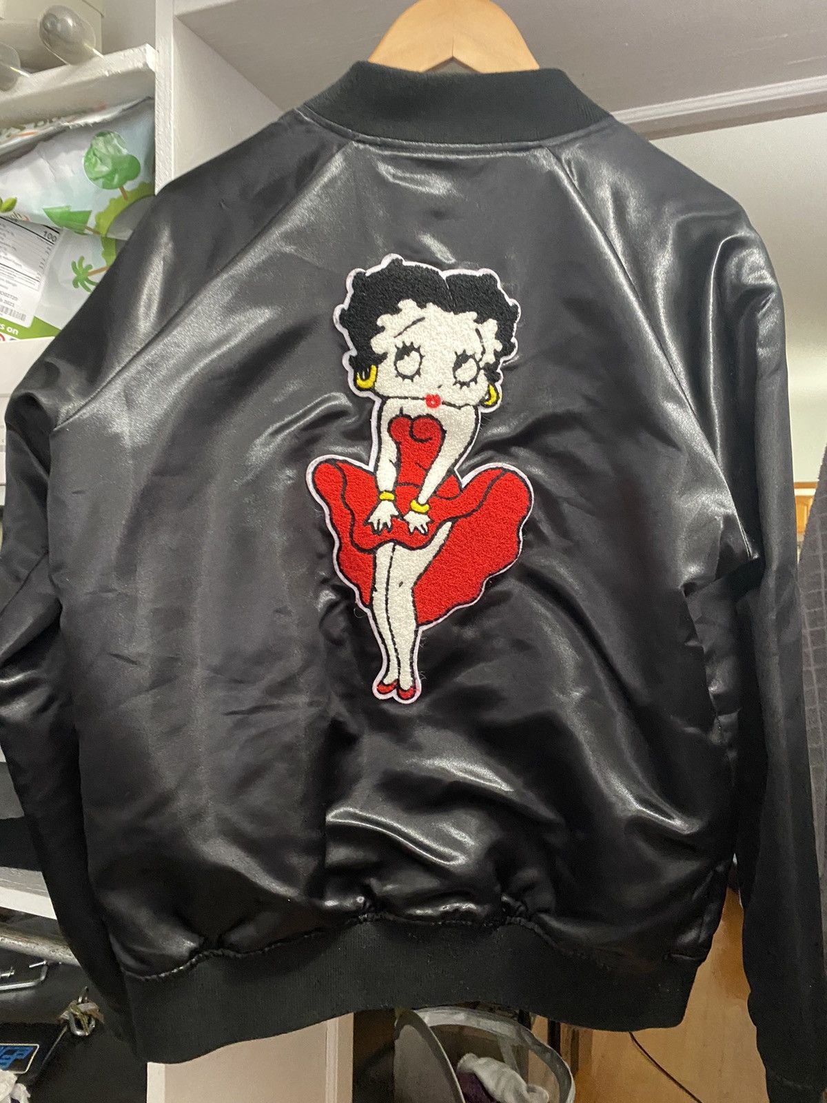 Supreme Betty Boop Satin Club Jacket | Grailed