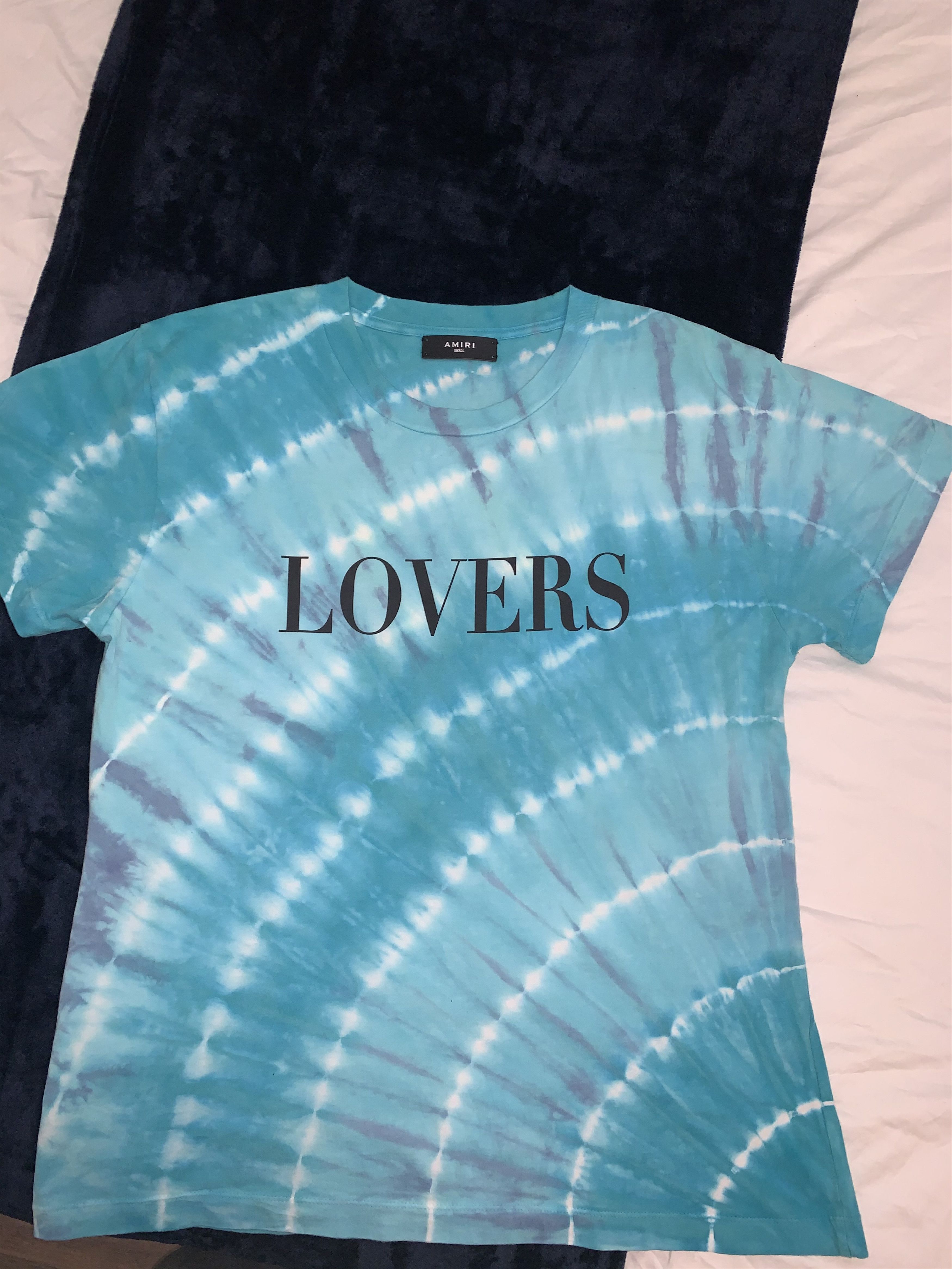 Amiri Lovers Tie Dye Tee Size US S / EU 44-46 / 1 - 1 Thumbnail
