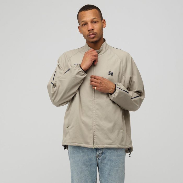 Needles Needles Run-up Poly Dry Twill Jacket in Grey | Grailed