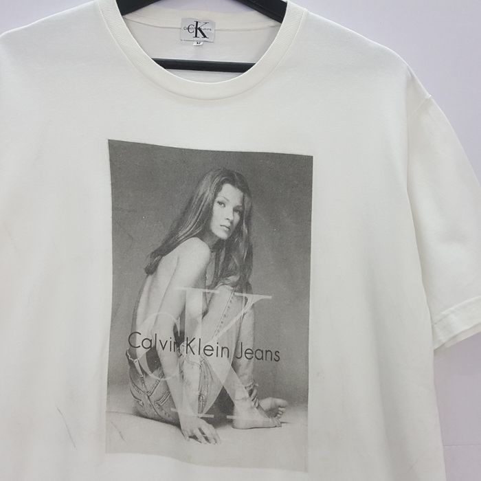 Calvin Klein Vintage 90's Calvin Klein KATE MOSS t-shirt | Grailed