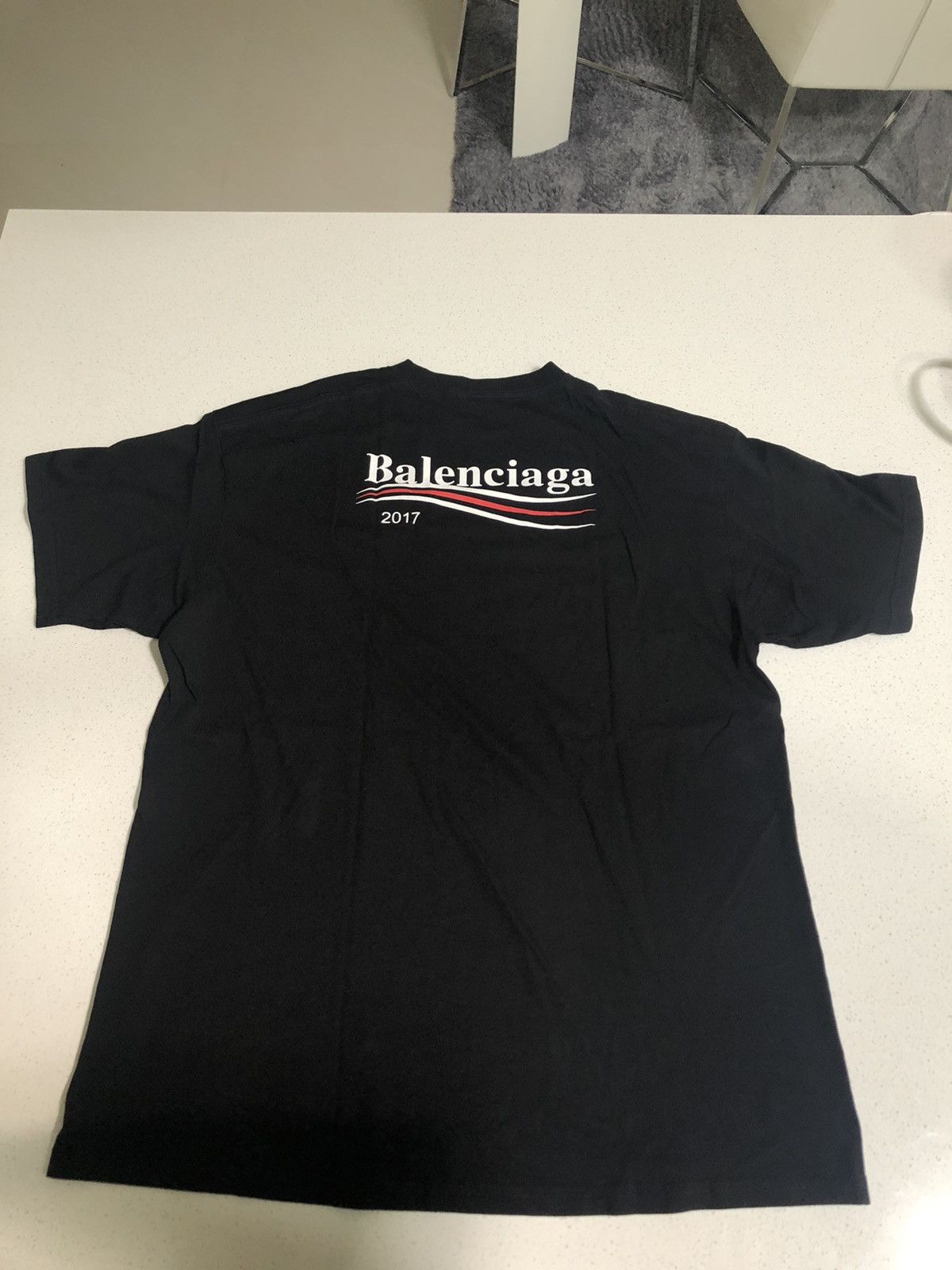 Balenciaga Balenciaga 2017 Campaign Logo Tee Size M Grailed