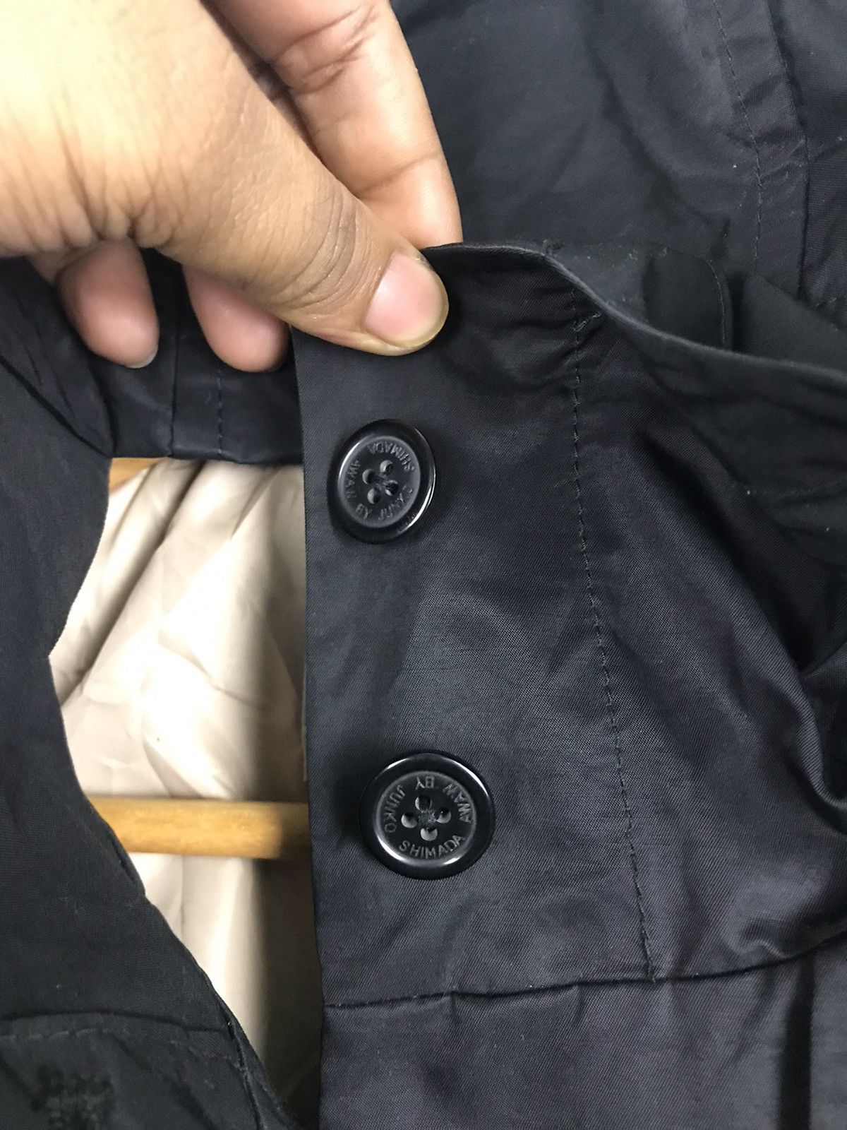 AWAW by Junko Shimada Black Parkas - gh0420 Parkas