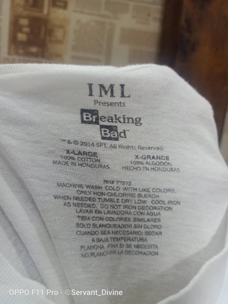 Other BREAKING BAD series drama HEISENBERG face Size US XL / EU 56 / 4 - 2 Thumbnail