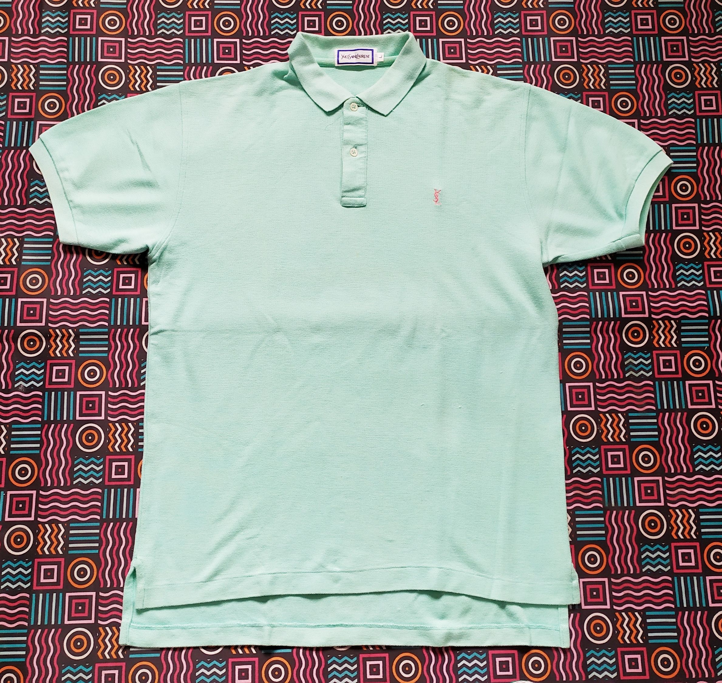 Yves Saint Laurent Vintage Yves Saint Laurent polo shirt size L Size US L / EU 52-54 / 3 - 3 Thumbnail