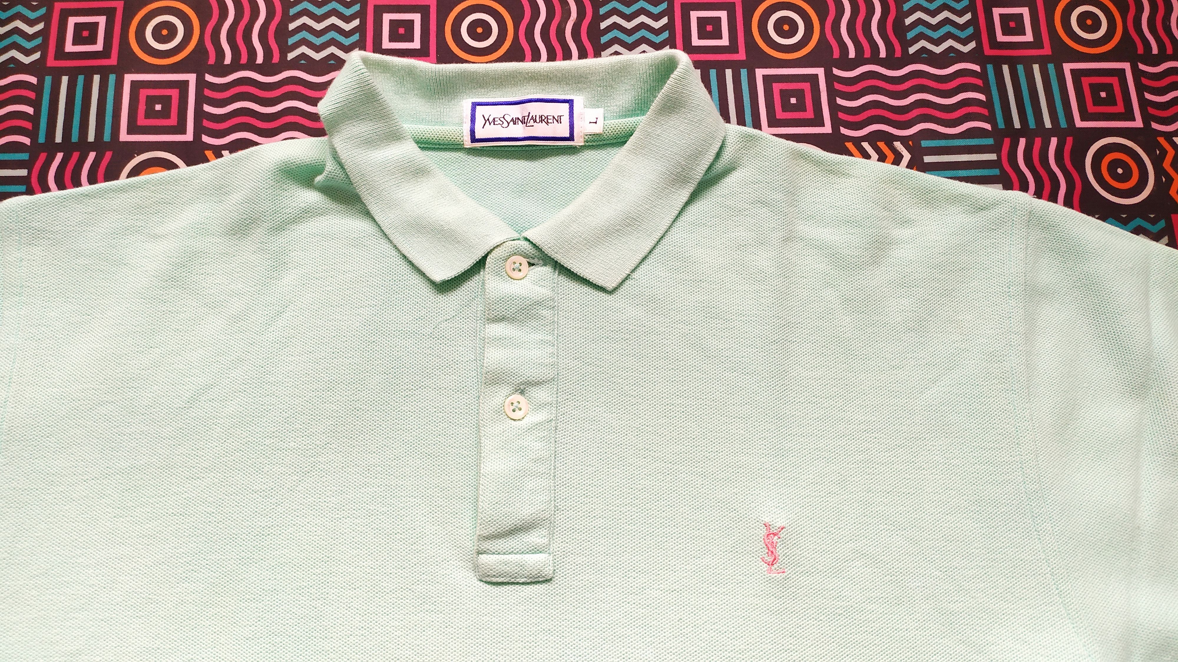 Yves Saint Laurent Vintage Yves Saint Laurent polo shirt size L Size US L / EU 52-54 / 3 - 5 Thumbnail