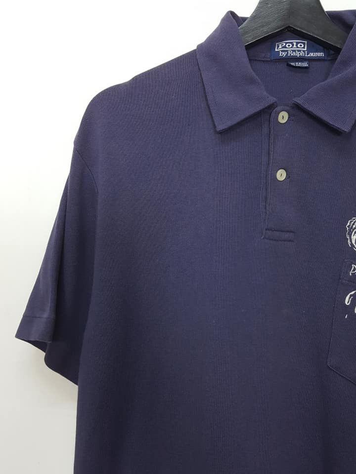 Polo Ralph Lauren × Ralph Lauren × Vintage Vtg. Polo Ralph Lauren Sailfish Swordfish Embroidery Shirt Size US M / EU 48-50 / 2 - 7 Thumbnail