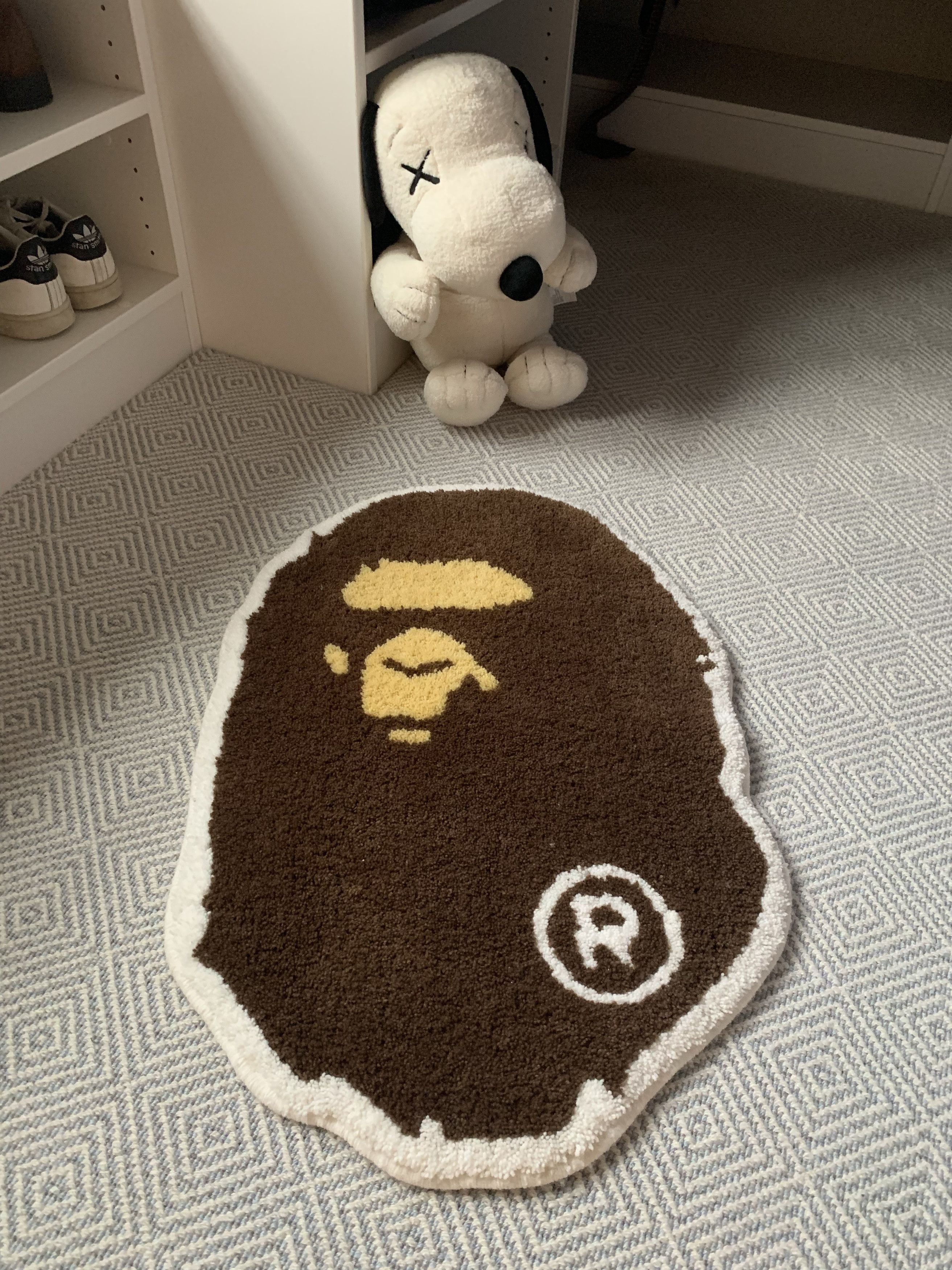 Bape Ape Head Rug | Grailed