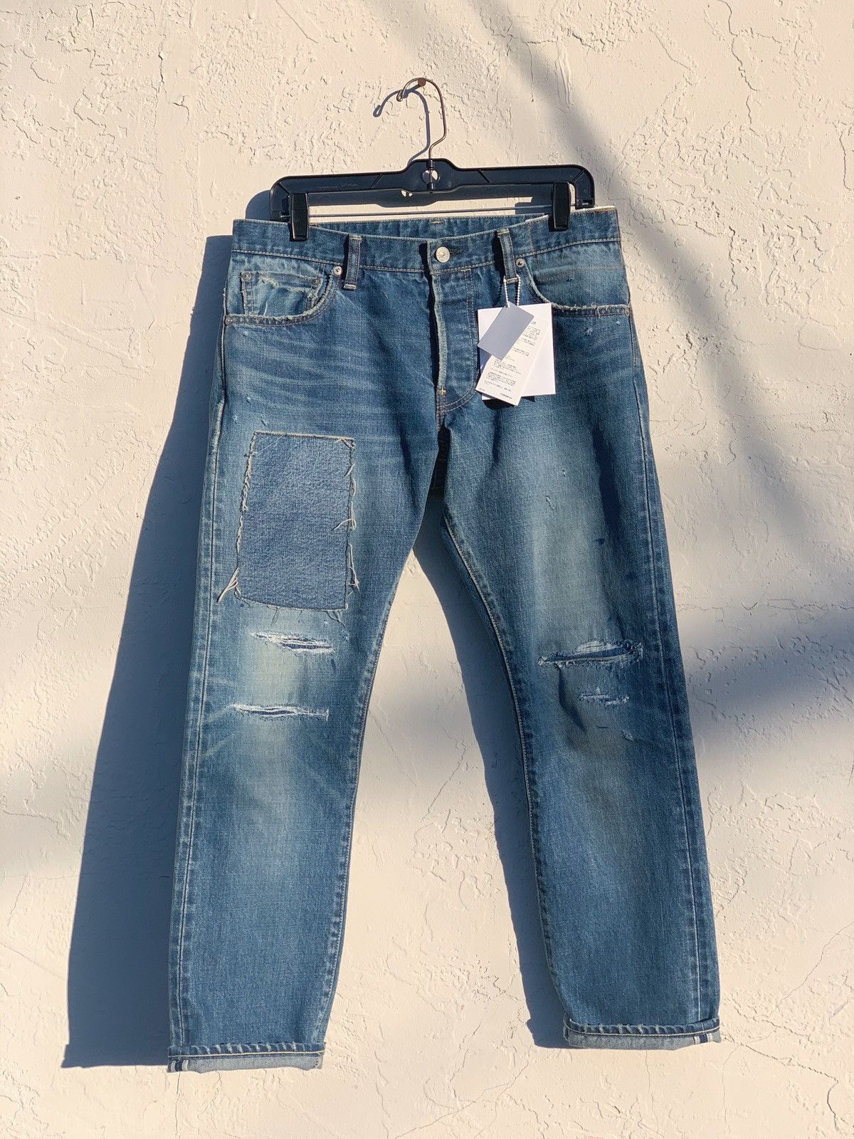 Visvim SOCIAL SCULPTURE 10 DAMAGED-14 (18SS) | Grailed