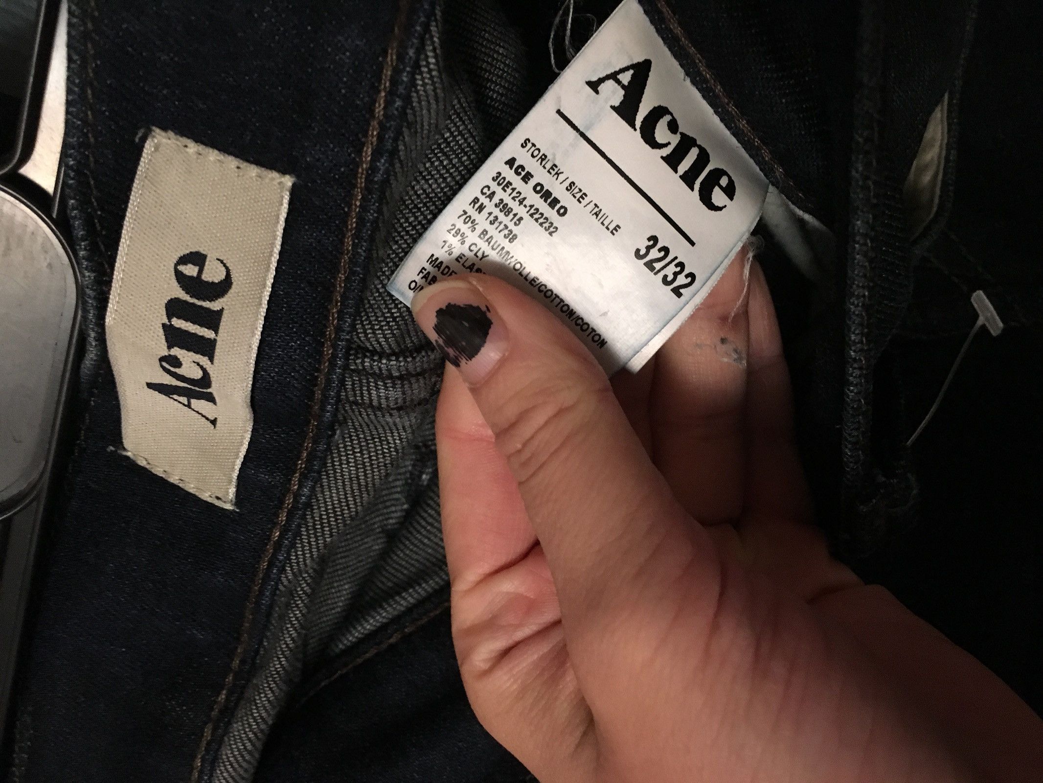 Acne Studios ACE OREO Size US 32 / EU 48 - 6 Thumbnail