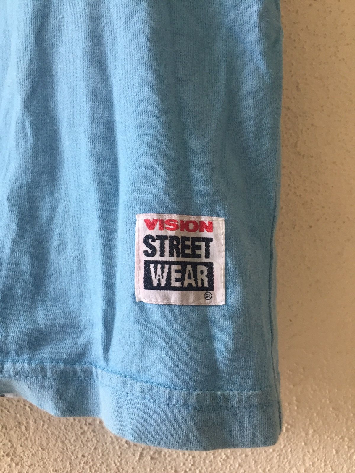 Vision Streetwear × Welcome Skateboards Rare Vision Streetwear Aggressor Skateboard Overprint Tees Size US L / EU 52-54 / 3 - 5 Thumbnail