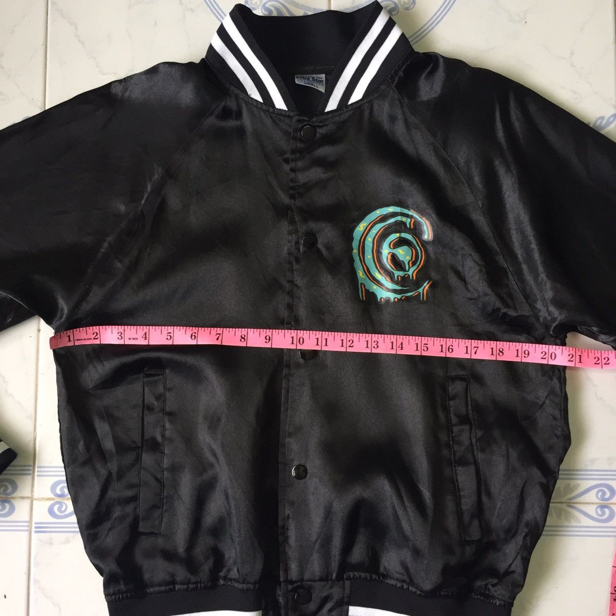 Japanese Brand Black Crossfaith Button Varsity Jacket Style Size US S / EU 44-46 / 1 - 14 Thumbnail