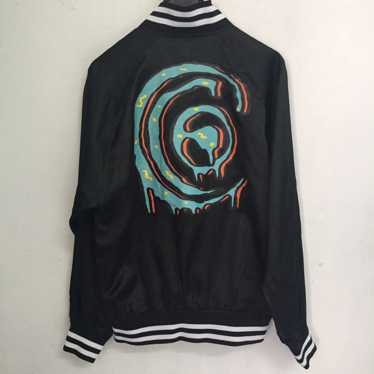 Japanese Brand Black Crossfaith Button Varsity Jacket Style Size US S / EU 44-46 / 1 - 1 Thumbnail
