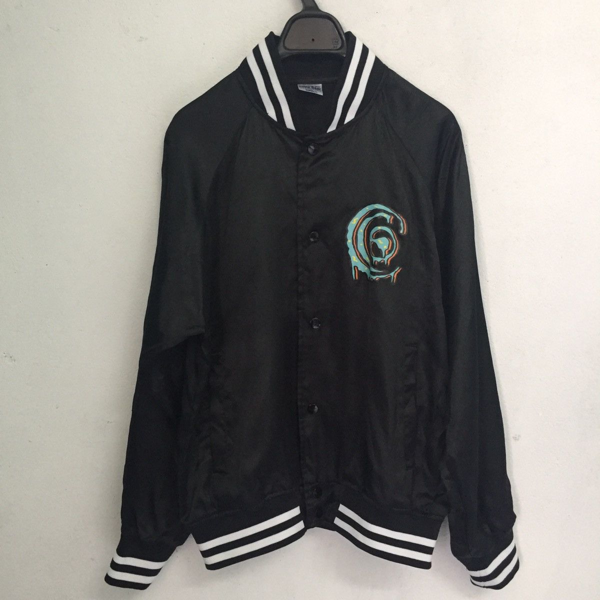 Japanese Brand Black Crossfaith Button Varsity Jacket Style Size US S / EU 44-46 / 1 - 4 Thumbnail